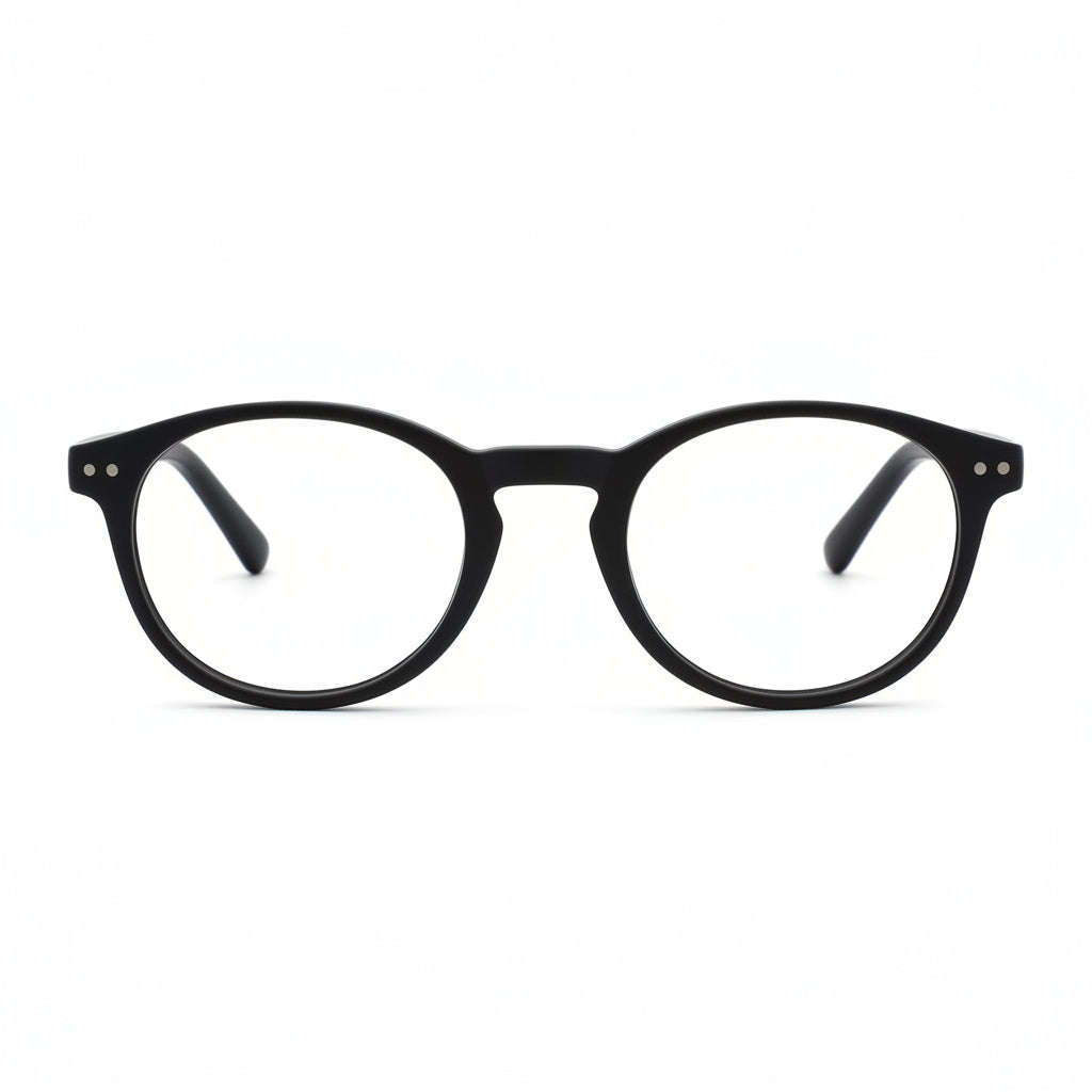 OPULIZE Zen Reading Glasses – Matt Black, +1.50 Strength, Lightweight Frame