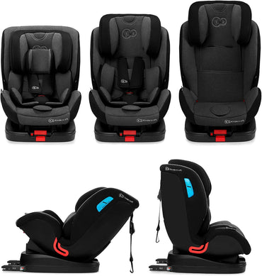 Kinderkraft Isofix Vado Car Seat, Group 0+/1/2, H-Guard, Black