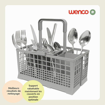Wenco Dishwasher Cutlery Basket 7 Compartments Grey