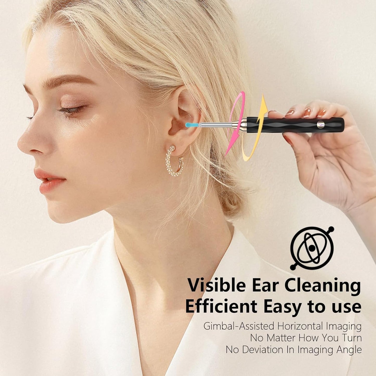 EarFairy 1080P Smart Ear Wax Removal Kit with LED