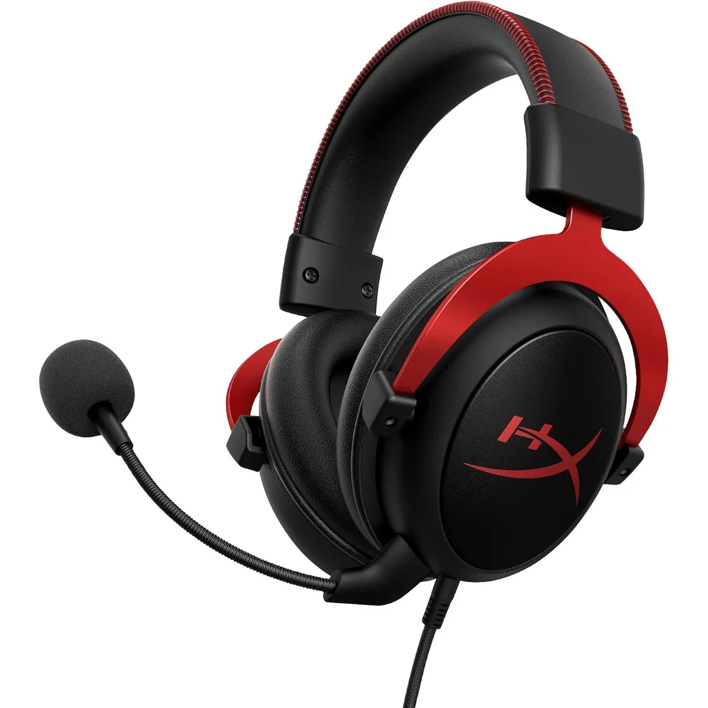 HyperX Cloud II Gaming Headset – 7.1 Surround Sound Red - Gomix Brands Outlet