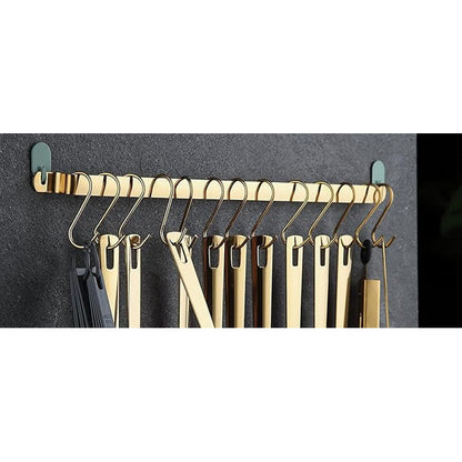 Utensil Gold Rack with 30 Gold Hooks