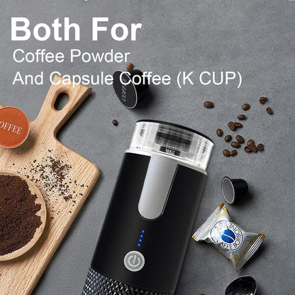 Portable Mini Electric Espresso Maker with Type‑C & Car Charger