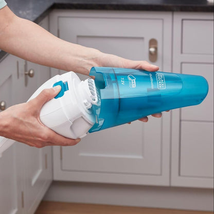 BLACK+DECKER Cordless Wet/Dry Hand Vacuum 3.6V 1.5Ah Portable Cleaner