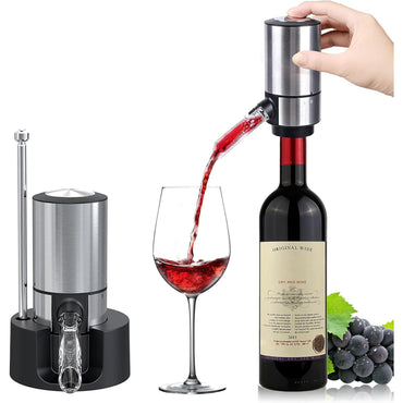 Ataller Smart Electric Wine Aerator Pourer with Retractable Tube