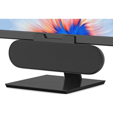 ZETIY USB Mini Soundbar for Monitor – Black Clip-On PC Speaker - Gomix Brands Outlet