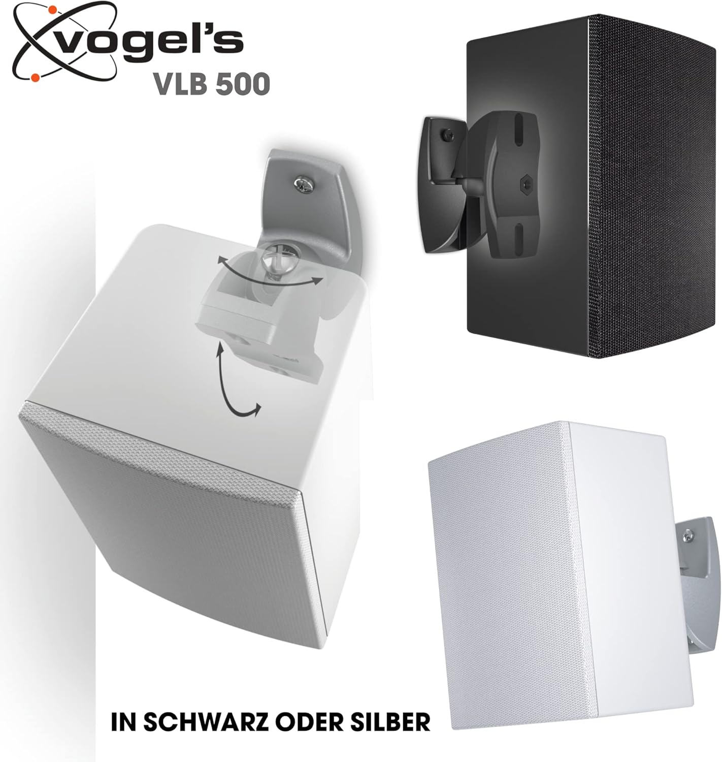 Vogel's VLB 500 Swivel Wall Mount Bracket for 5kg Speakers