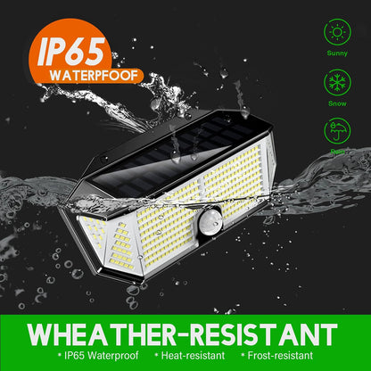 Otdair 310 Solar Motion LED Wall Lights IP65 2 Pcs