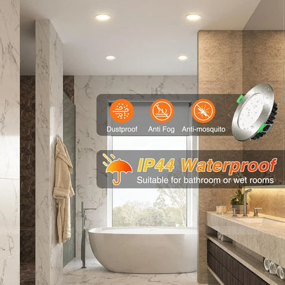 ALUSSO 8W Dimmable LED Downlight 70mm Ceiling Light Black - Gomix Brands Outlet