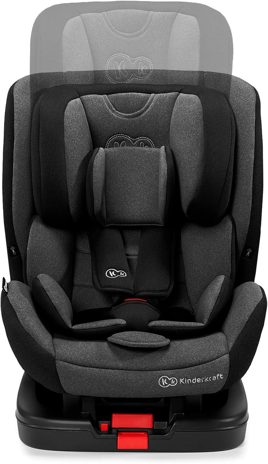 Kinderkraft Isofix Vado Car Seat, Group 0+/1/2, H-Guard, Black