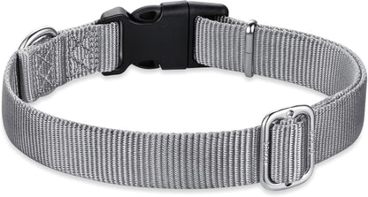 Durable Nylon Dog Collar for Small to Large Breeds