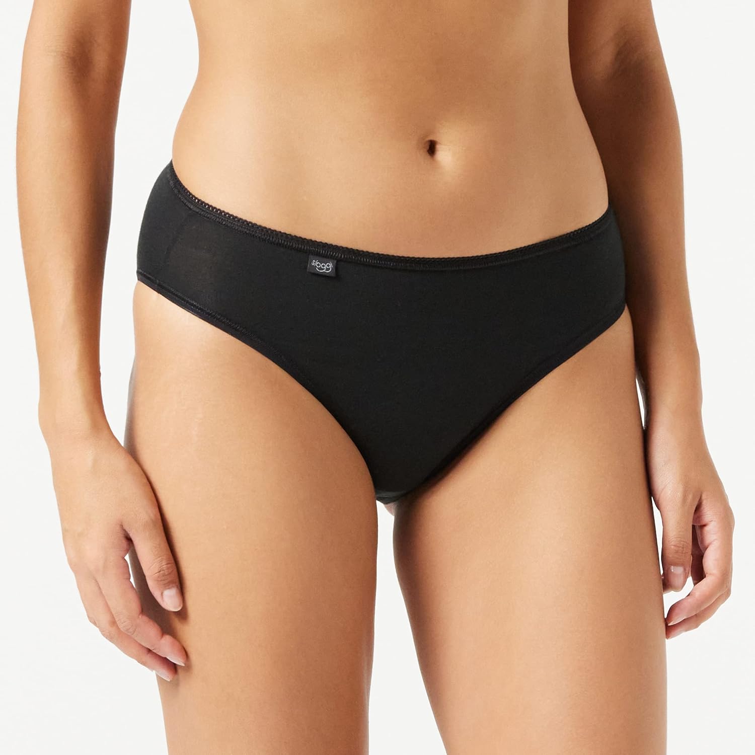 Sloggi Women's 24/7 Cotton H‑Tai C3P High‑Rise Briefs – 3 Pack