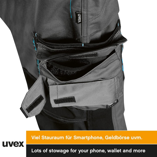 Uvex Tune Up Men's Cargo Work Trousers with Knee Pockets