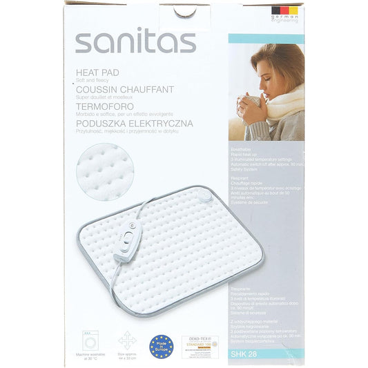 Sanitas SHK 28 Ultra-Thin Fast-Heating Electric Therapeutic Neck Pillow