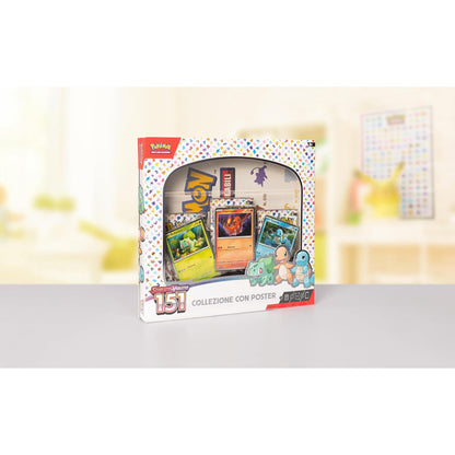 Pokémon Poster Collection Scarlet & Violet 151 with Holographic Cards