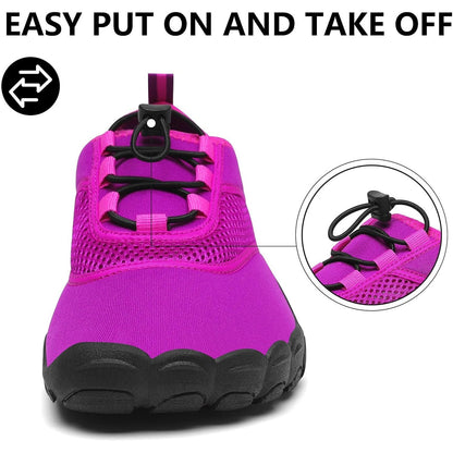 Mishansha Quick-Dry Water Barefoot Swim Shoes for Men and Women