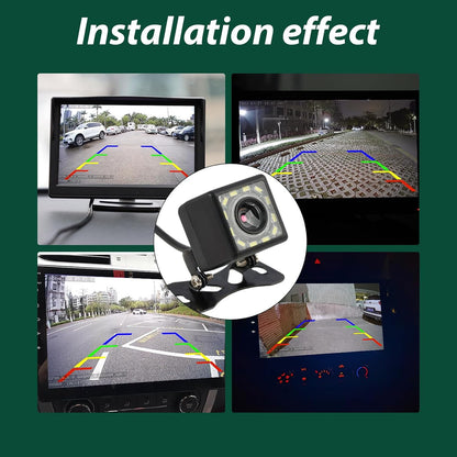 Tuwonwa SHEXIANGTOU-07 Car Backup Camera 12-LED