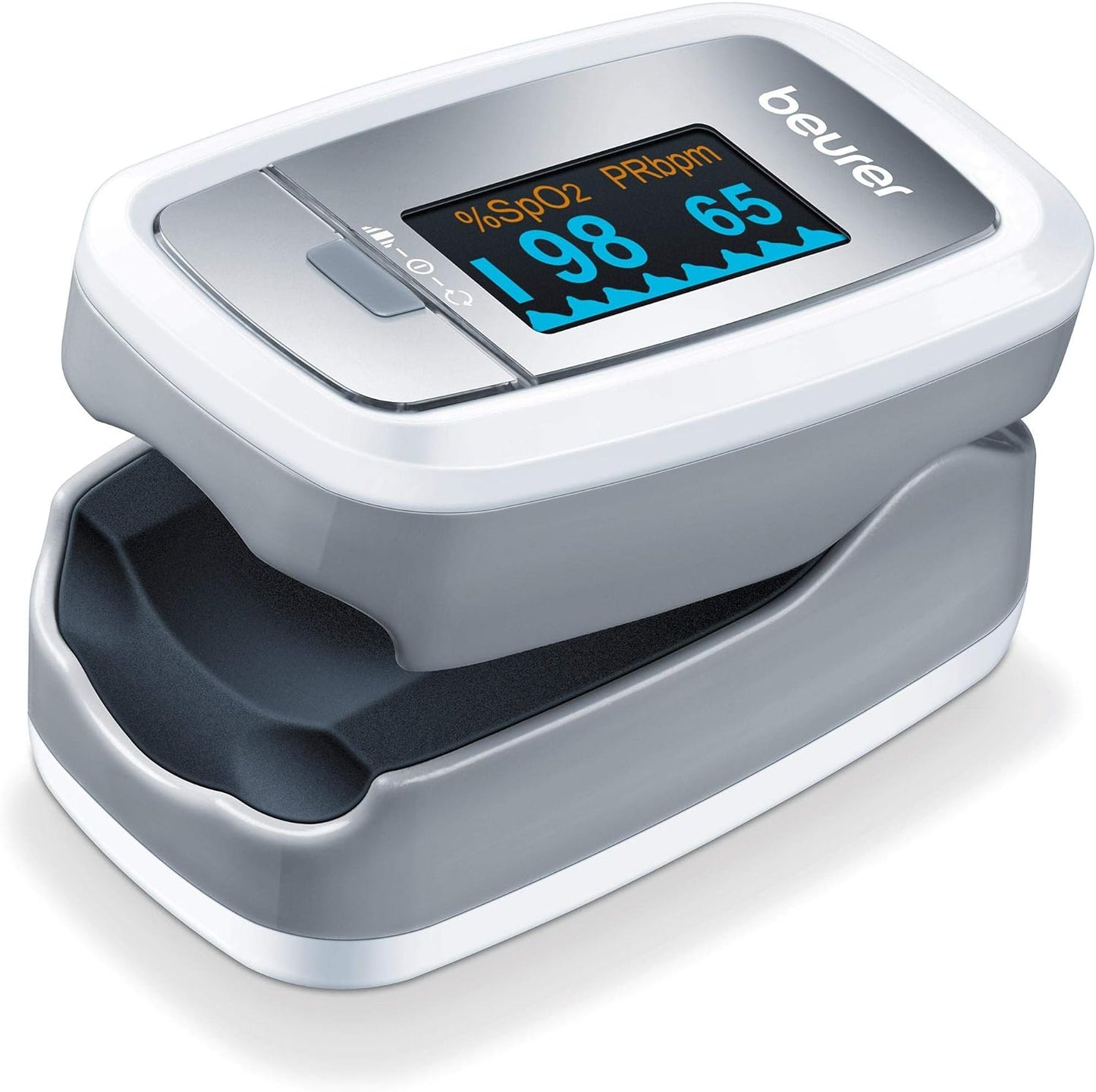 Beurer PO30 Pulse Oximeter – Accurate SpO2 & Heart Rate Monitor for Home & Altitude