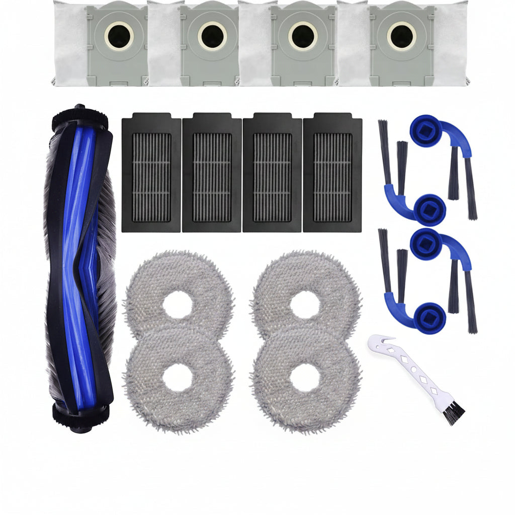 neutop Vacuum Cleaner Accessories for ECOVACS Deebot T30C 18 Pcs