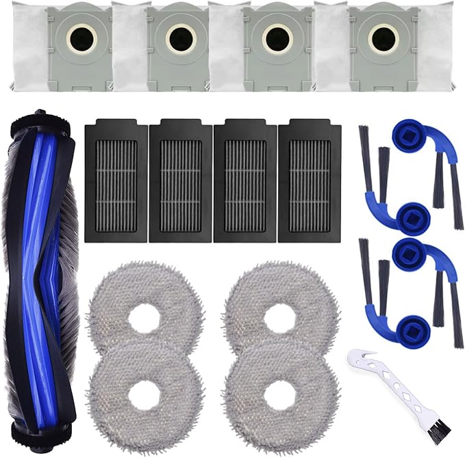 neutop Vacuum Cleaner Accessories for ECOVACS Deebot T30C 18 Pcs