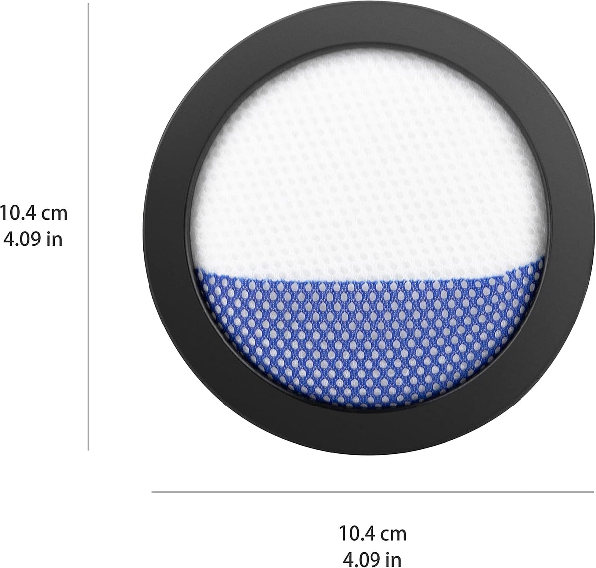 Amazon Basics Replacement Filters for B09NS53XPN Vacuum 3 Pack