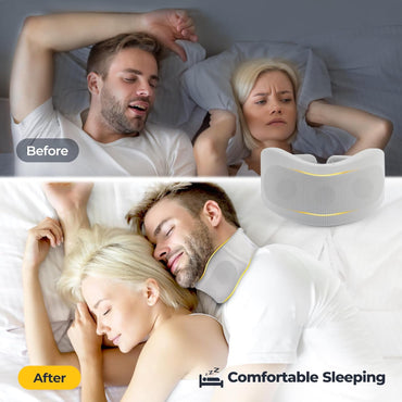 NIMOOD Adjustable Cervical Neck Brace Support Collar for Snoring Relief