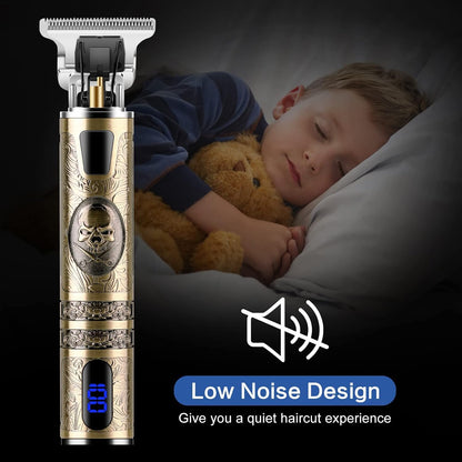 WANFEI HH15 Cordless Beard Trimmer Gold
