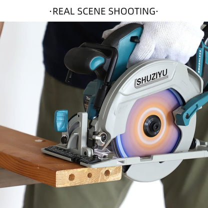 LSHUZIYU 6.5-inch 72T Circular Saw Blade for Cordless Tools Wood Cutting