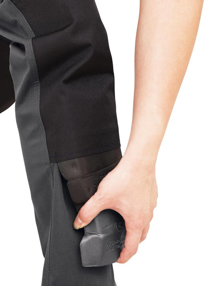 WORK IDEA Men's Oxford Canvas Multi-Pocket Work Pants – Heavy-Duty