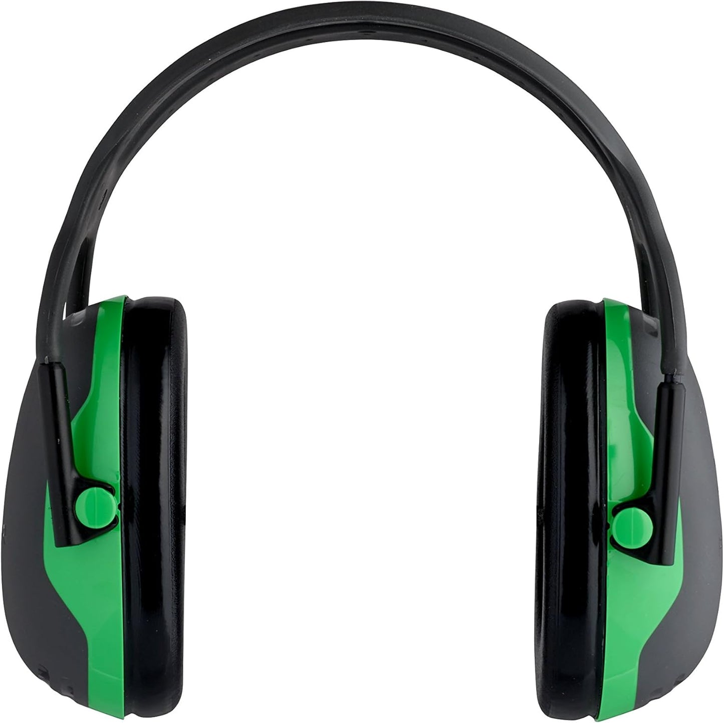 3M Peltor X Series Green Ear Muffs with Slim Capsules