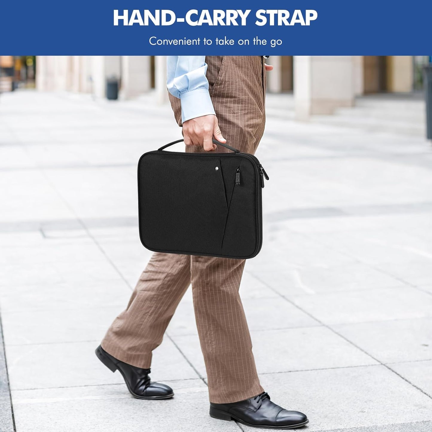 MoKo 9‑11 Inch Padded Tablet Sleeve with Carry Handle