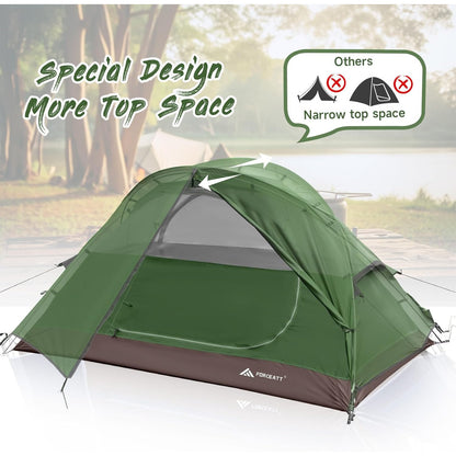 Forceatt 2-Person Ultralight Waterproof & Windproof Camping Tent