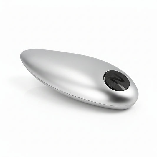 Yulado Electric Can Opener One-Touch Automatic Stainless Steel Blade Silver Black