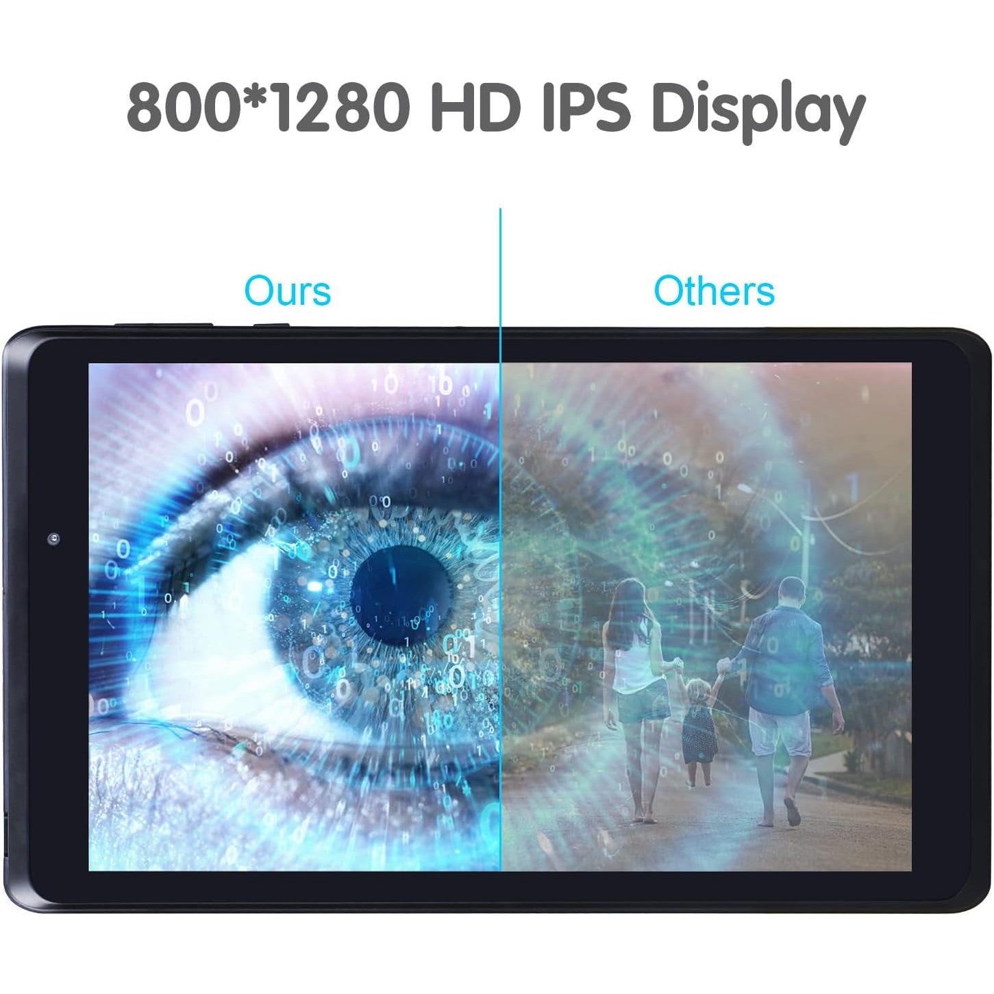 C Idea 8‑Inch Android 13 Tablet with Blue Light Protector