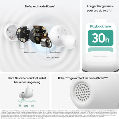 Samsung Galaxy Buds FE: Wireless Bluetooth Earbuds with Active Noise Cancelling