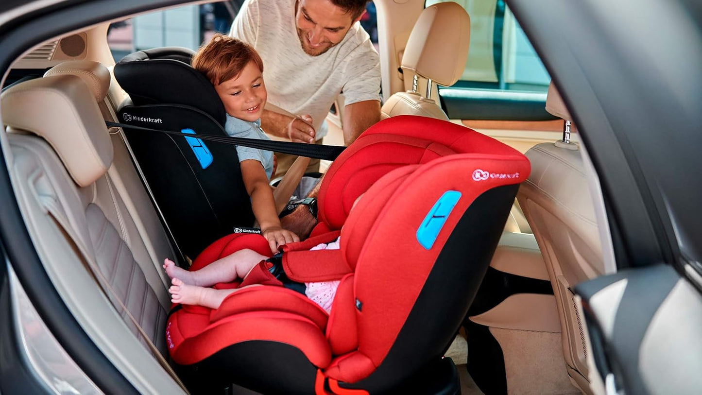 Kinderkraft Isofix Vado Car Seat, Group 0+/1/2, H-Guard, Black