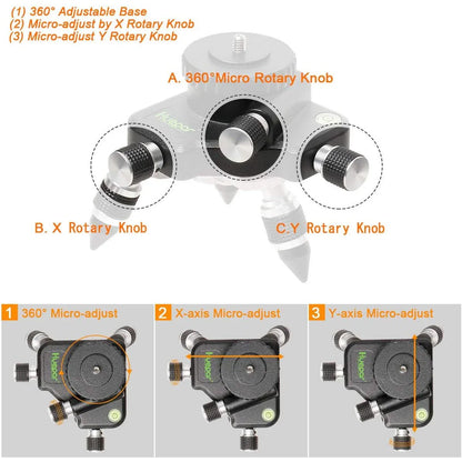Huepar AT2 Laser Level Bracket with 360° Rotating Base - Gomix Brands Outlet
