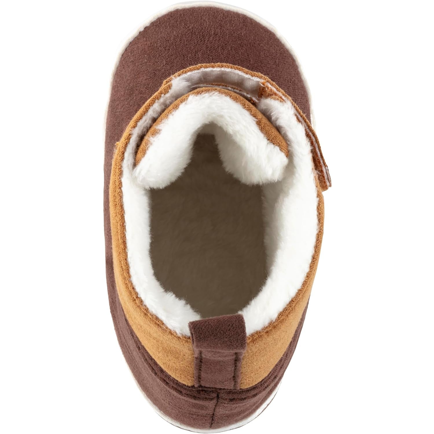 Sterntaler Boys Velour Boots with Faux Leather Star Sole