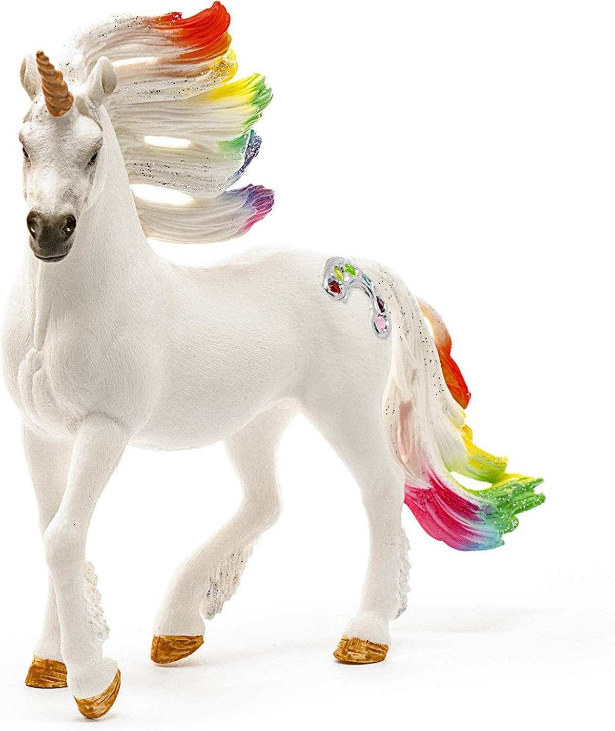Schleich 70523 Rainbow Unicorn Stallion Animal Figure