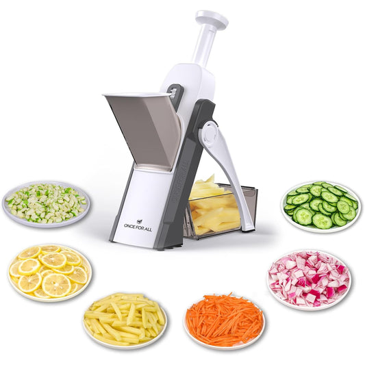 All-in-One Adjustable Mandoline Slicer - Effortless Kitchen Prep
