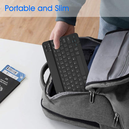 Fintie Ultra-Thin 10-Inch Bluetooth Keyboard for iPad & Android