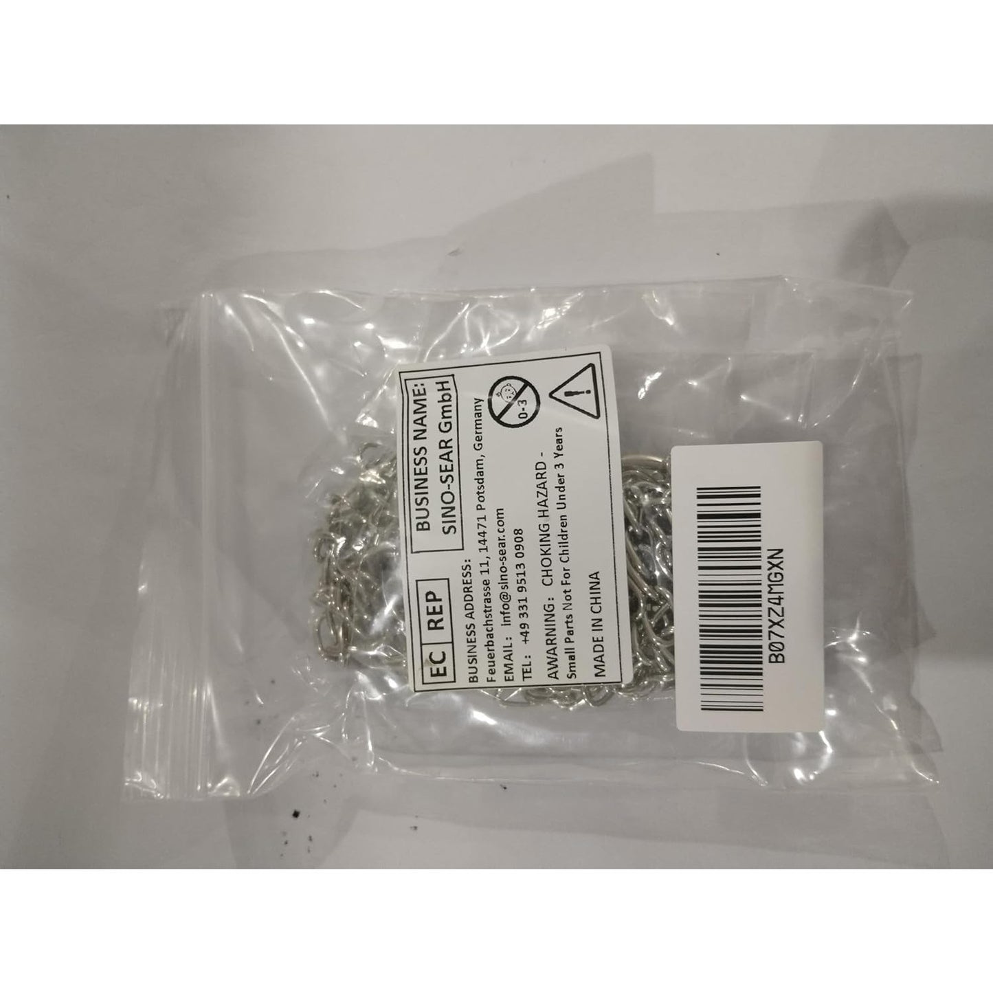 Chudian Double Layer Silver Jean Chains: Punk Gothic Metal Trouser Accessory