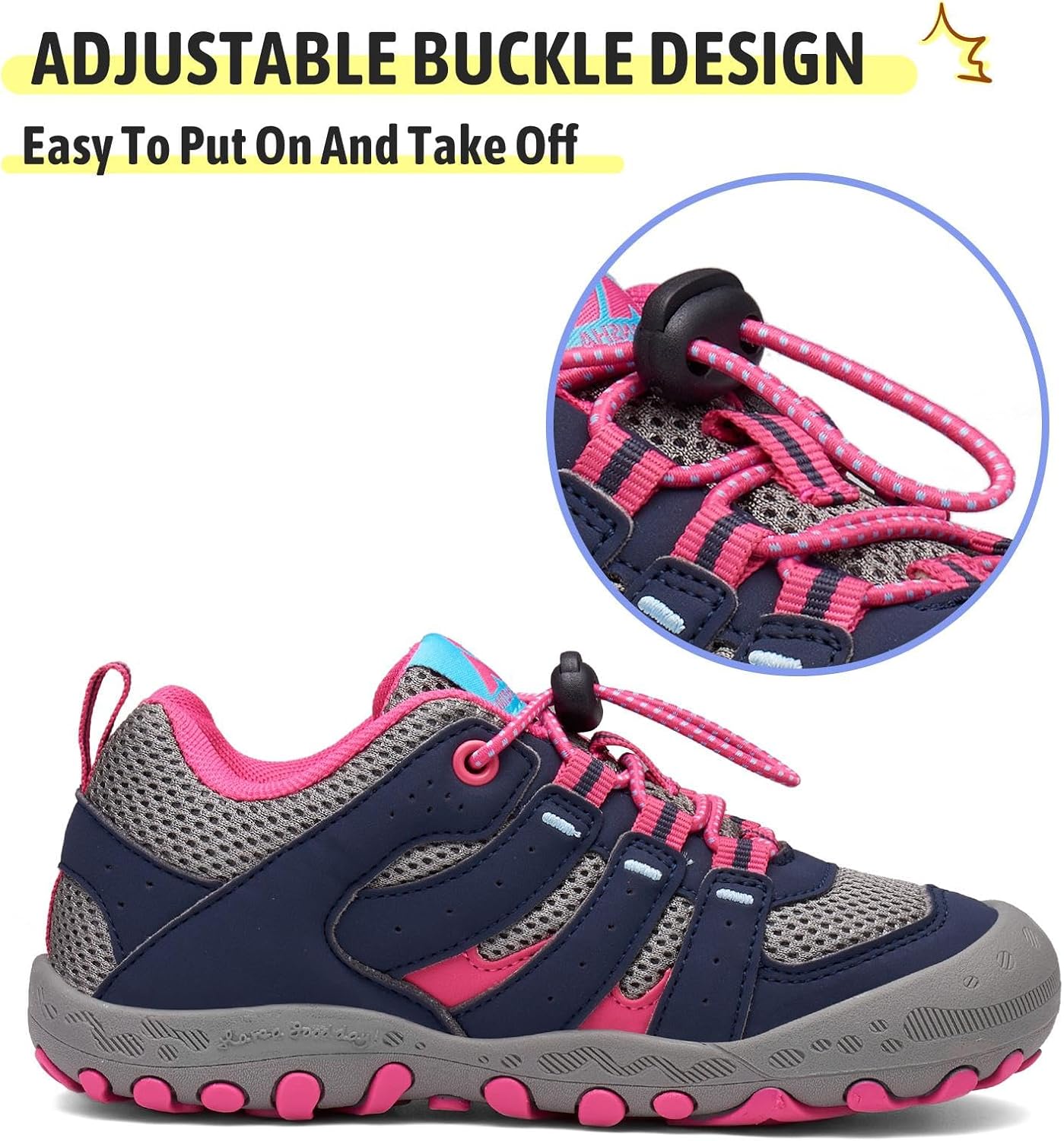 Mishansha Kids Water-Resistant Anti-Collision Hiking Boots for Active Toddlers