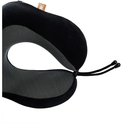 Makimoo Memory Foam Travel Pillow – 360° Neck Support, Lightweight, Compact