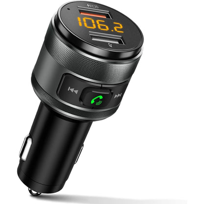 IMDEN Bluetooth 5.3 FM Transmitter with Dual USB Charger