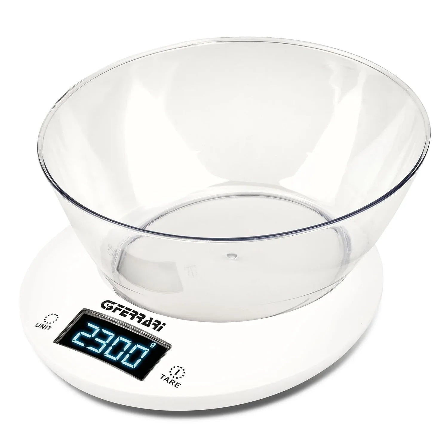 G3 Ferrari Winny Kitchen Scale – 2 Liter, 1g/5kg, White - Gomix Brands Outlet