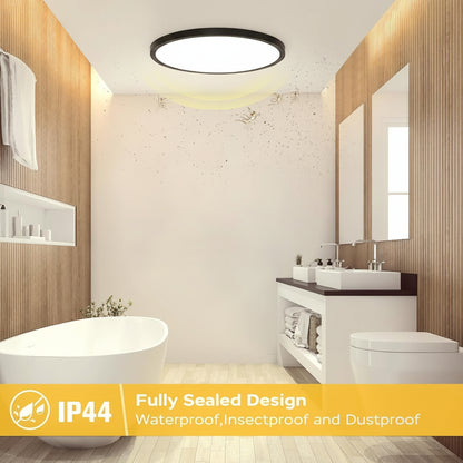 OUILA LED Round Ceiling Light 18W 1600lm IP44 22 cm