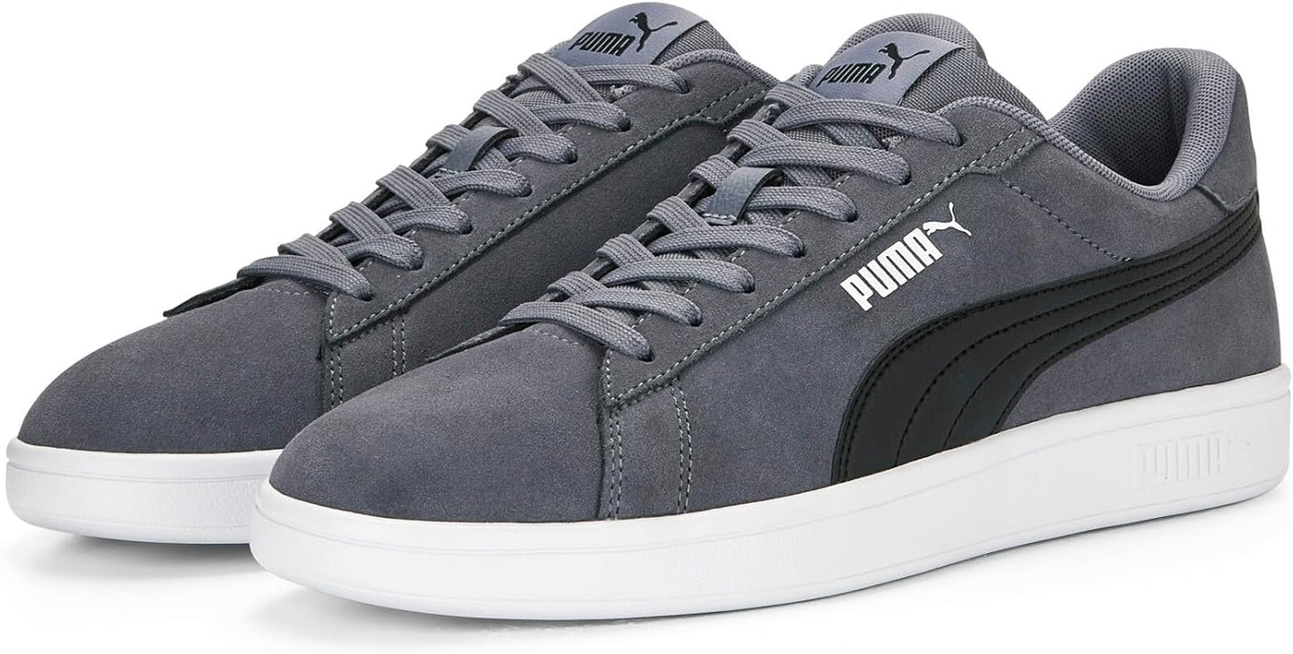 PUMA Smash 3.0 Unisex Low-Top Synthetic Leather Casual Sneakers