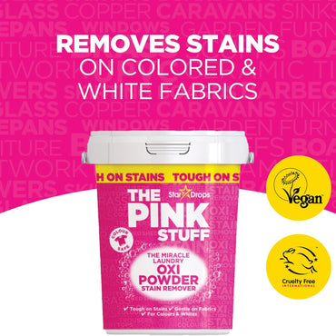 Stardrops The Pink Stuff Oxi Powder Stain Remover Colours - 1kg