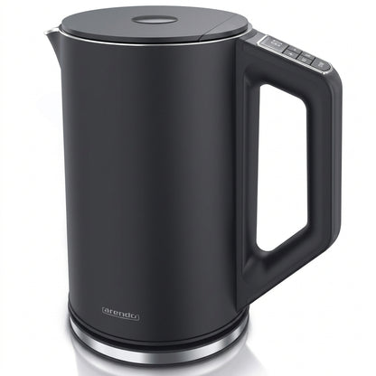 Arendo Elegant Electric Kettle 1.5L 2200W Black